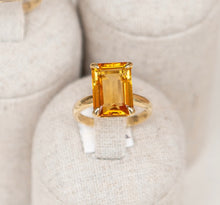 Citrine Cocktail ring