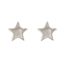 Sterling Silver Star Stud Earrings