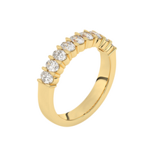 Oval Eternity Ring | 9 stone