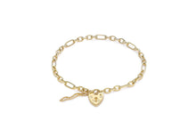 Padlock Figaro Bracelet
