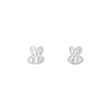 Sterling Silver Bee Stud Earrings