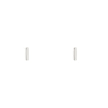 Sterling Silver Bar Stud Earring