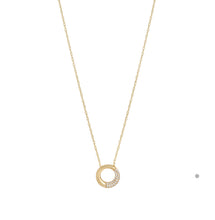 Circle CZ Pendant