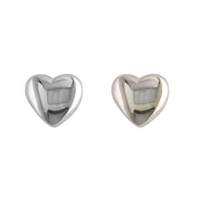 Sterling Silver Heart Stud Earring