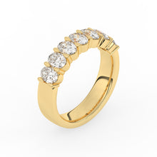 Oval Eternity Ring | 7 Stone