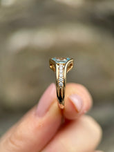 Chunky Blue Topaz ring