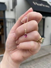 Soho Pendant | Pink Topaz
