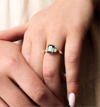Etta Trilogy Green Tourmaline
