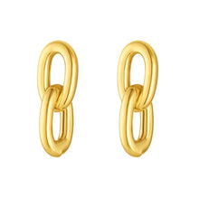 Oval Link Drop Earring