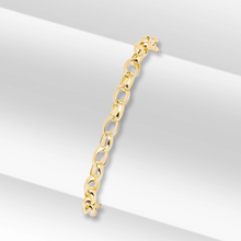 Oval Belcher Bracelet | 5mm