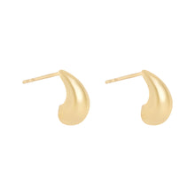 Bulbous Tear Drop Stud