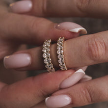 Oval Eternity Ring | 7 Stone