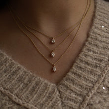 Selection of fancy cut diamond pendants handmade