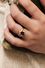 Emi Trilogy | Rhodolite Garnet