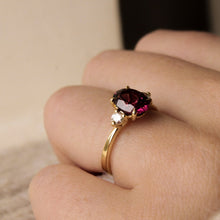 Emi Trilogy | Rhodolite Garnet