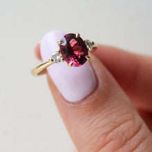 Emi Trilogy | Rhodolite Garnet