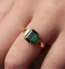 Etta Trilogy Green Tourmaline
