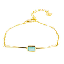 Manhattan |  Aqua Bracelet