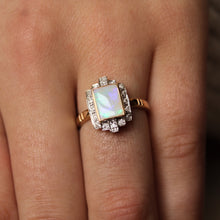 Opal Deco Ring