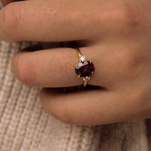 Emi Trilogy | Rhodolite Garnet