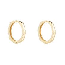 Bamboo Huggie Earring