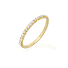 French Pavé Diamond Band