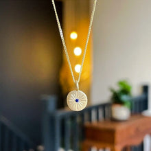 Rays Pendant | Sapphire