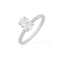 Signature Solitaire | Oval Hidden Halo