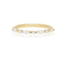 Mixed Cut Diamond Band