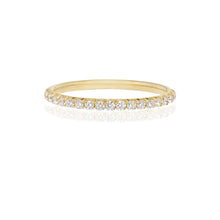 French Pavé Diamond Band