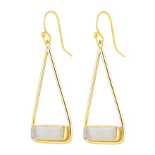 Manhattan | Moonstone Swing Earrings
