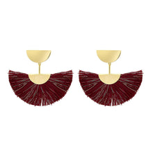 Nairobi Earring Burgundy