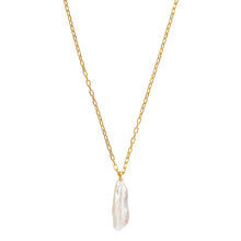 Coralia Long Baroque Pendant Large