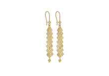 Geometric Fringe Earrings