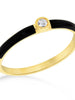 Diamond & Enamel Stack Ring