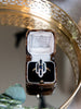 Sapphire and Diamond Skyscraper Ring