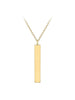 Dainty Ingot Pendant