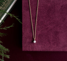 Round Solitaire Pendant