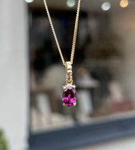 Soho Pendant | Rhodolite Garnet