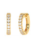 Diamond Huggie 13mm