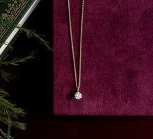 Round Solitaire Pendant