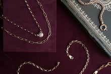 Oval Paperchain necklace