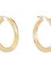 Greek Key Hoop Earring
