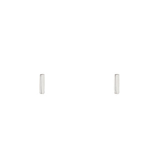 Sterling Silver Bar Stud Earring