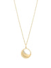 Crescent Moon CZ Pendant
