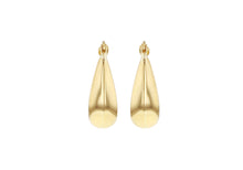 Knife Edge Creole earring