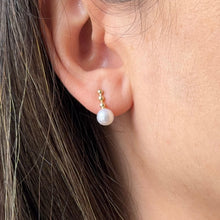 Bead Pearl Stud Earring