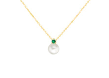 Pearl & CZ Pendant