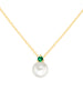 Pearl & CZ Pendant