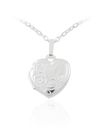 Sterling Silver Heart Locket
